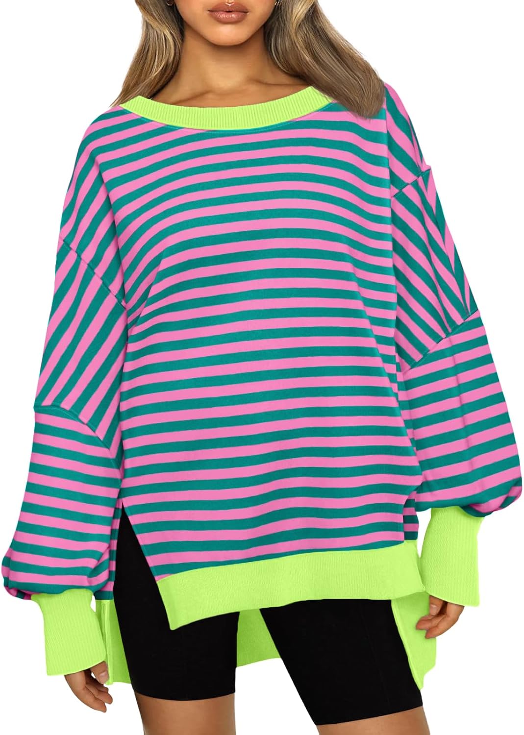 Trendy Queen Oversized Sweatshirts for Women and Teen Girls