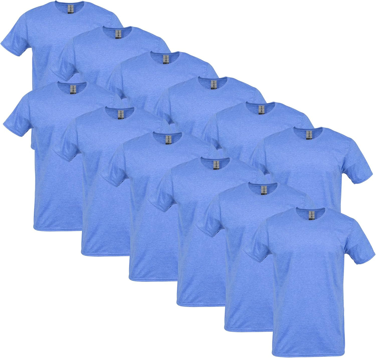 Gildan Adult Softstyle Cotton T-Shirt Multipack for Comfort