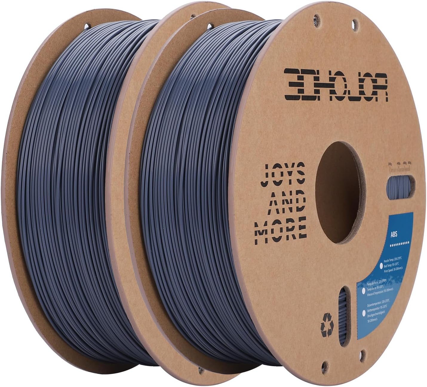 3D Printer Filament ABS 1.75mm Bundle for Quality Prints