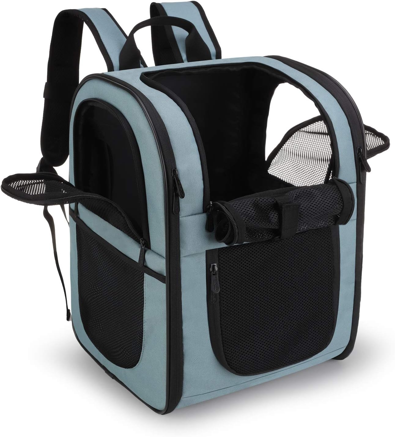 Comfort Plus Safety Pet Carrier Backpack - Blue