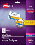 Avery Flexible Printable Name Badges 2-1/3 in x 3-3/8 in - Flexible