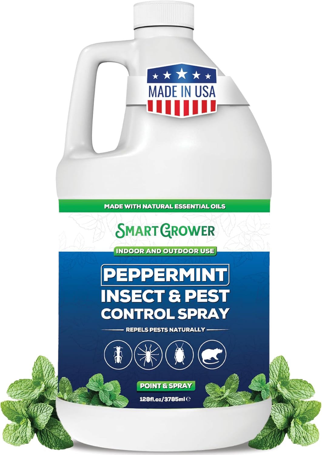 All Natural Peppermint Oil Insect Control Spray for Home Use
