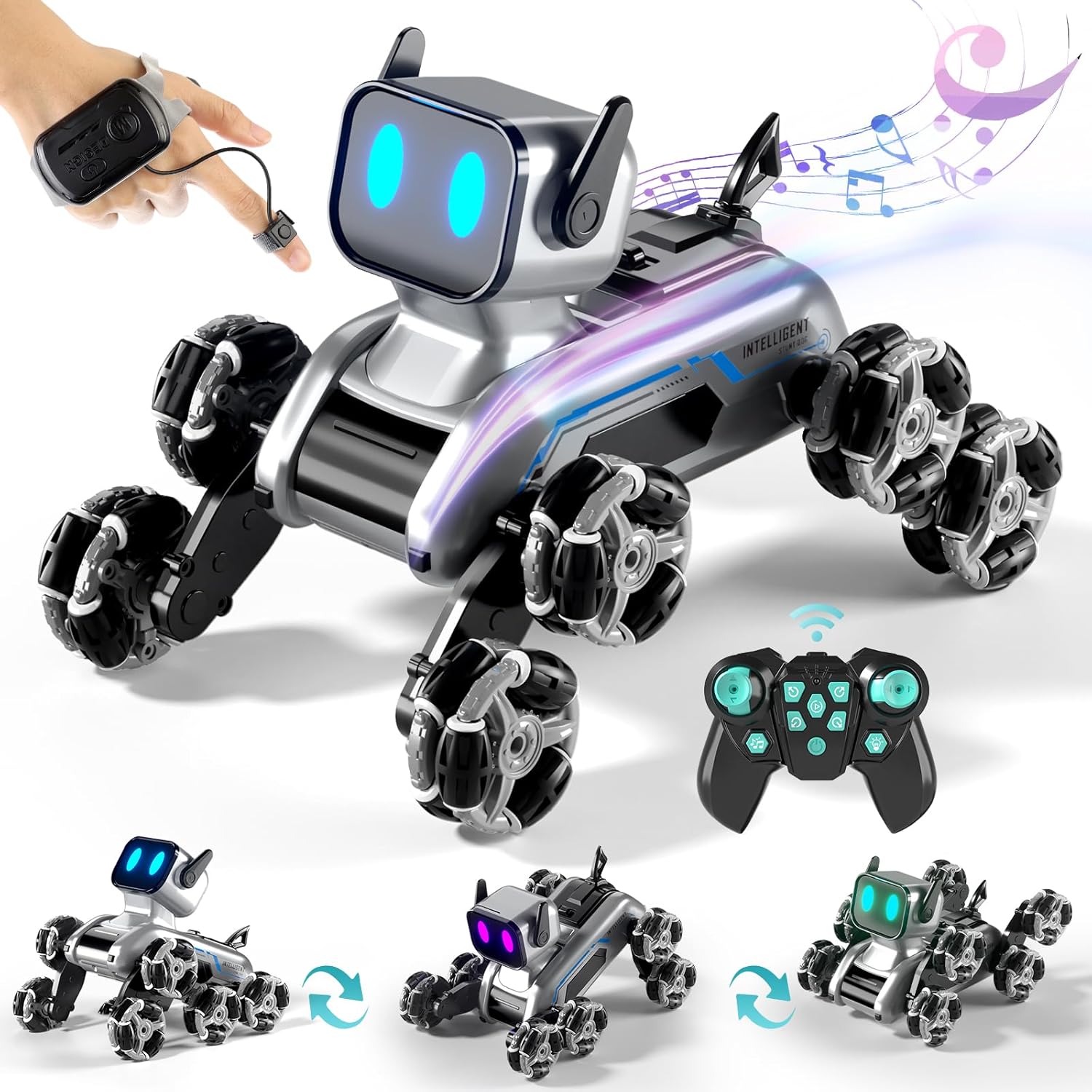 Gesture Sensing RC Robot Dog - BLF FUN for Boys 5-12