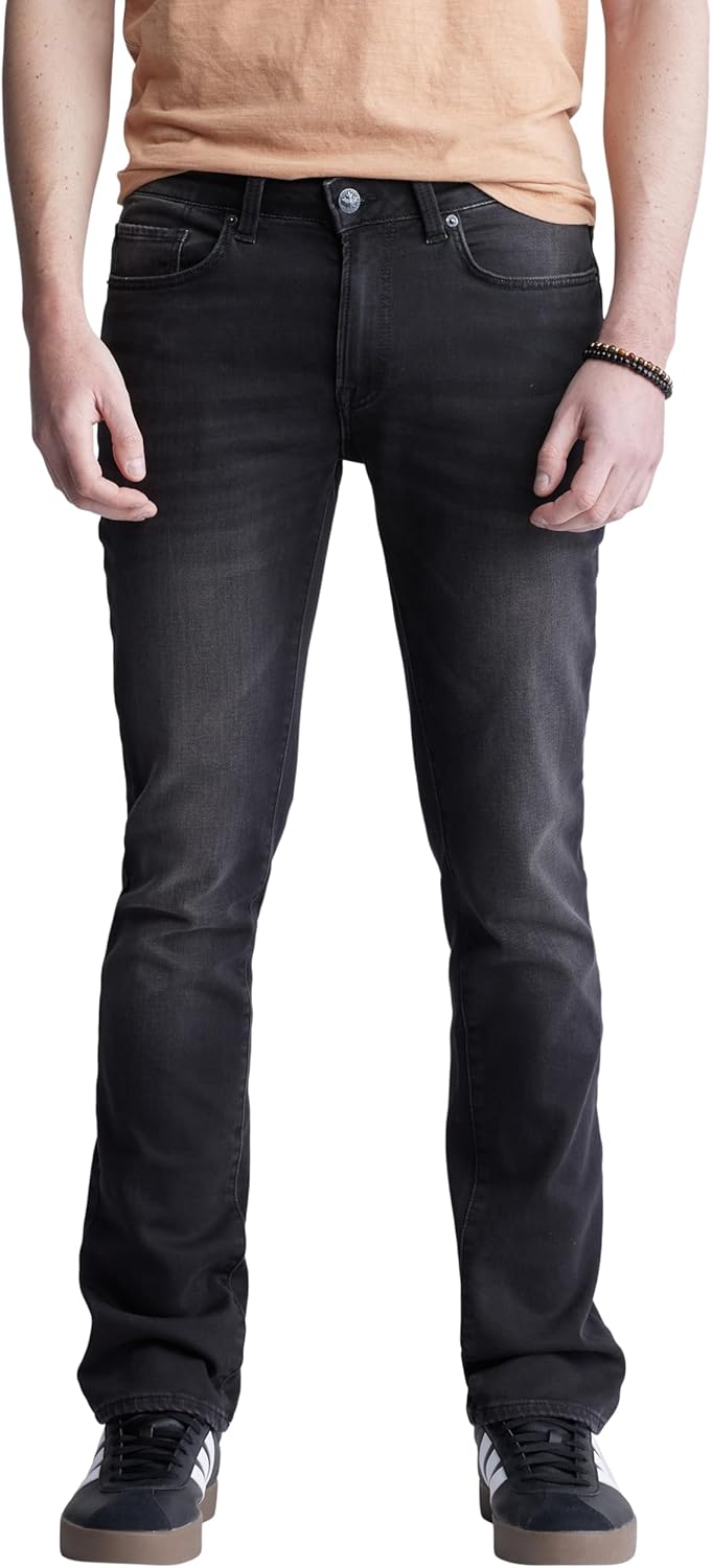 Buffalo David Bitton Men's Slim Ash Jeans for Everyday Comfort