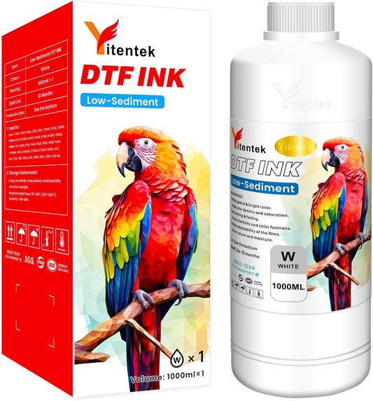 Low-Sediment DTF White Ink for High-Quality Printing Projects