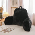 A Nice Night Faux Fur Reading Pillow for Ultimate Comfort