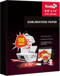 Koala Paper Sublimation Paper 170 Sheets 8.5x11 in - High Transfer