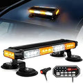 Emergency Strobe Light Bar 16.8in Rooftop Strobe Lights - Visible