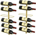 Wall Mounted Wine Rack 12 Bottles - Elegant Vertical Storage