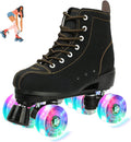 jessie Women's Roller Skates High Top Double Row Adjustable - Stable