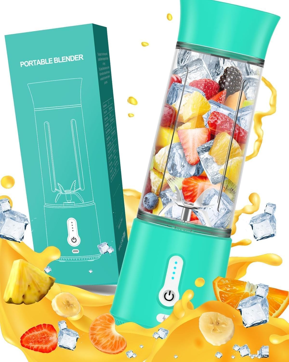 BrilStar Portable Blender: 18000 RPM Power for On-the-Go Blending
