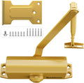 Dullgolden Hydraulic Door Closer Medium Size - Automatic No Slam