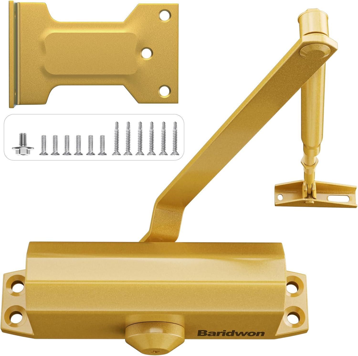 Dullgolden Hydraulic Door Closer for Home and Commercial Use