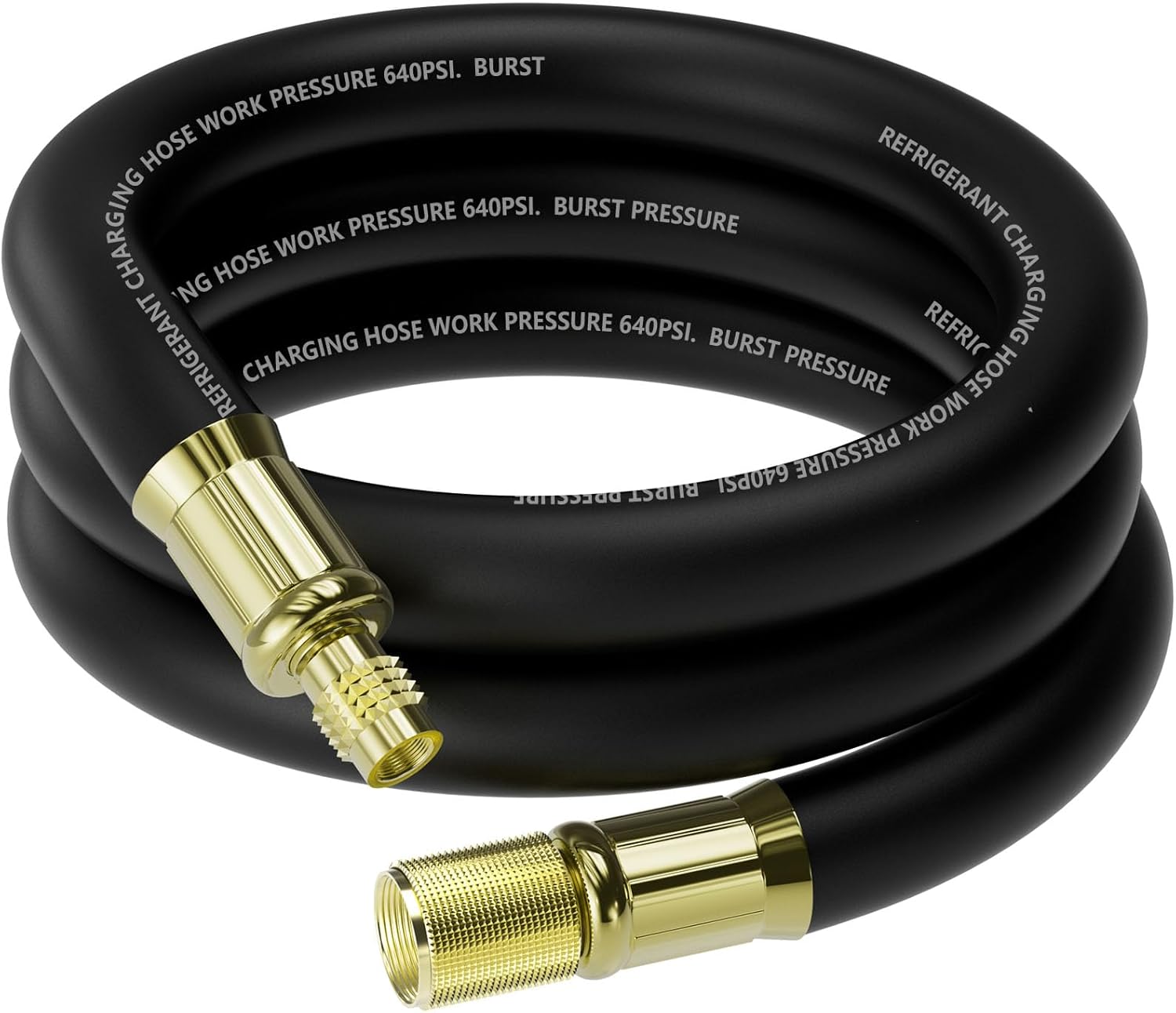 1/2in HVAC Vacuum Hose for Fast Refrigerant Recovery and Evacuation