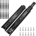 16 inch Ball Bearing Drawer Slides 6 Pairs - Smooth Full Extension