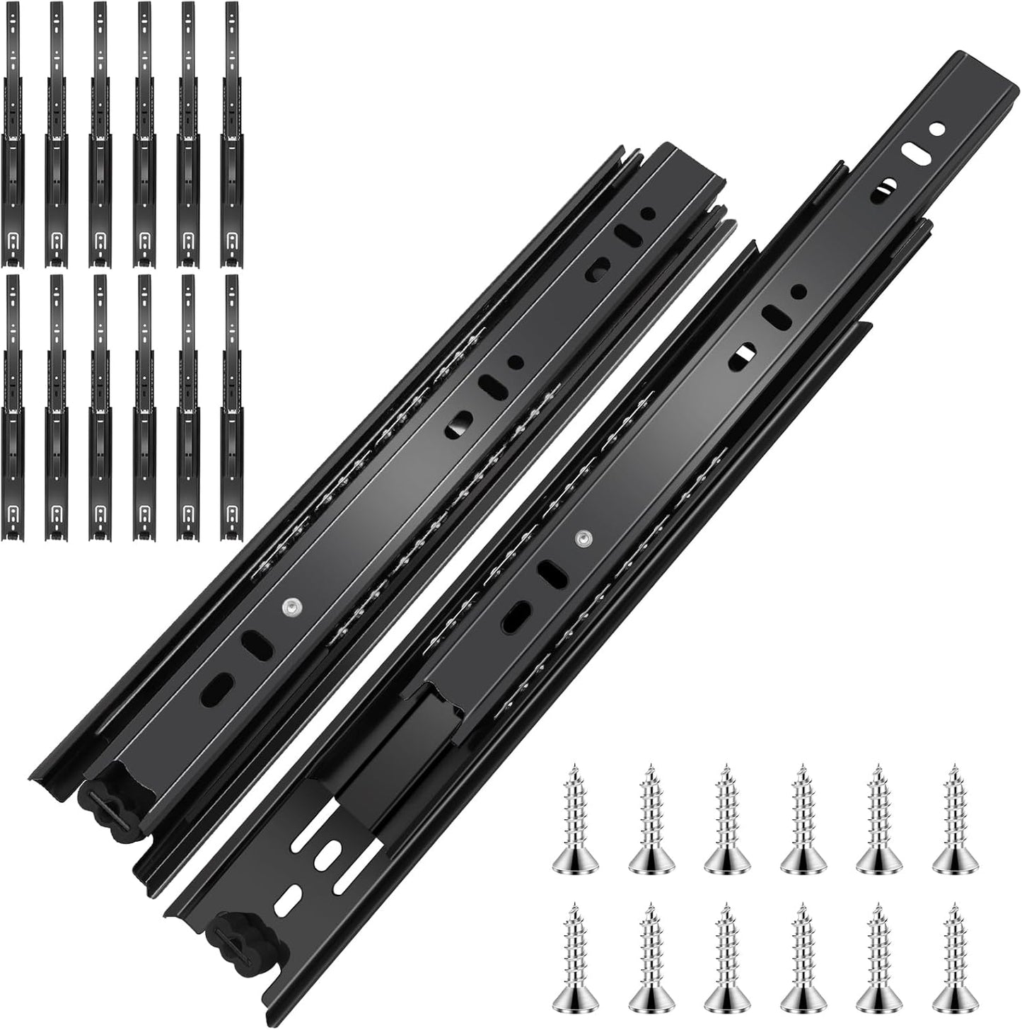 18 Inch Ball Bearing Drawer Slides for Smooth Kitchen Use