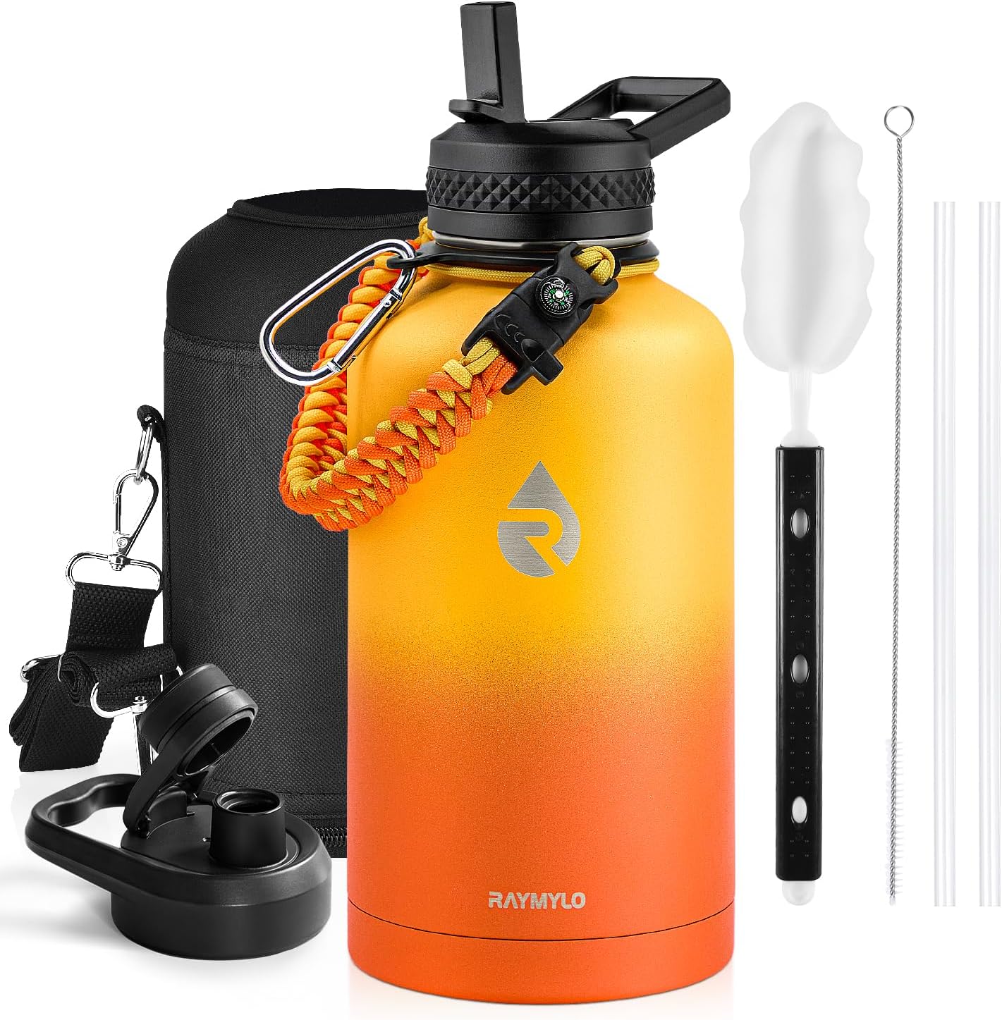 64 oz Insulated Water Bottle with Triple Wall Vacuum Design
