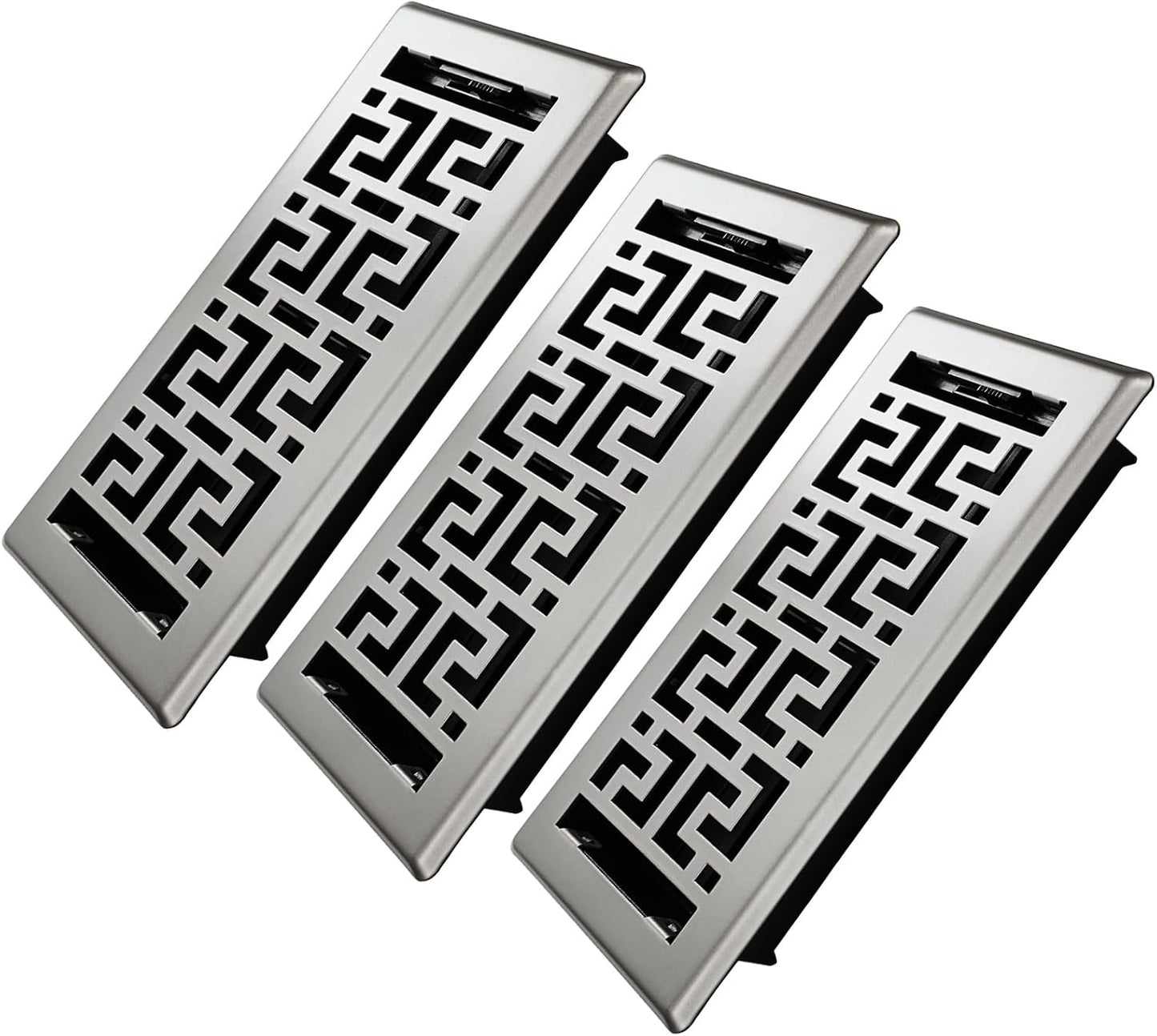 Floor Register 4x10 Inches - Heavy Duty Steel Vent Covers