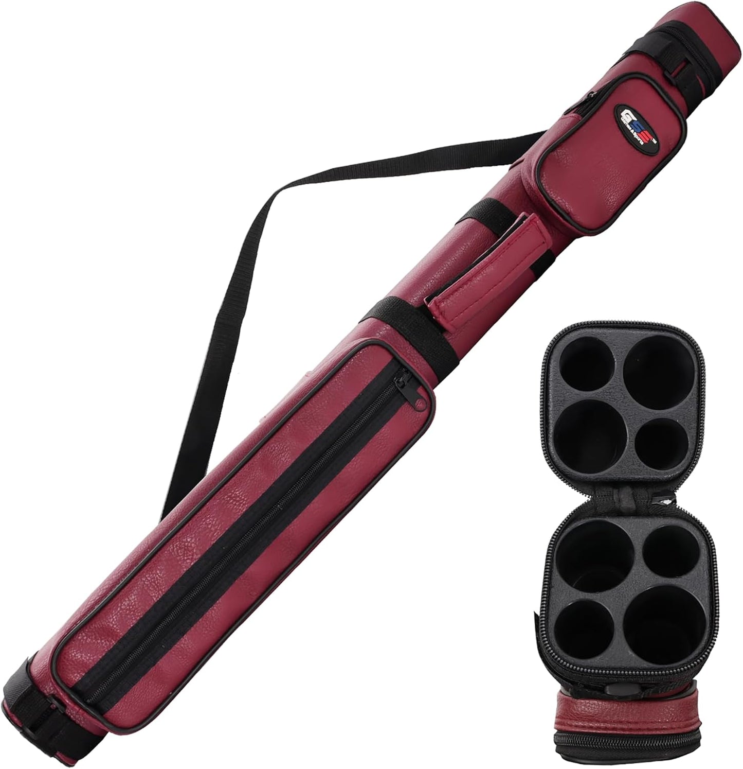 GSE Games & Sports Expert 2x2 Deluxe Hard Billiard Case