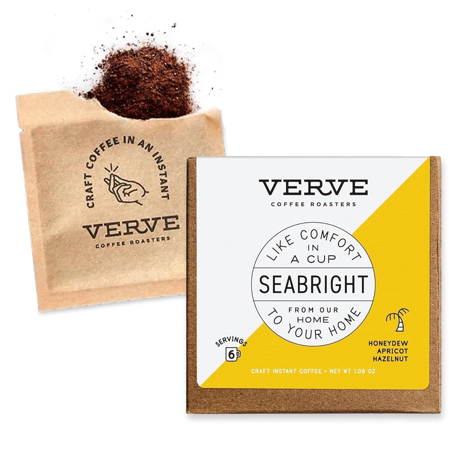 Verve Seabright House Blend Instant Coffee | Hand-Roasted | Medium Roast