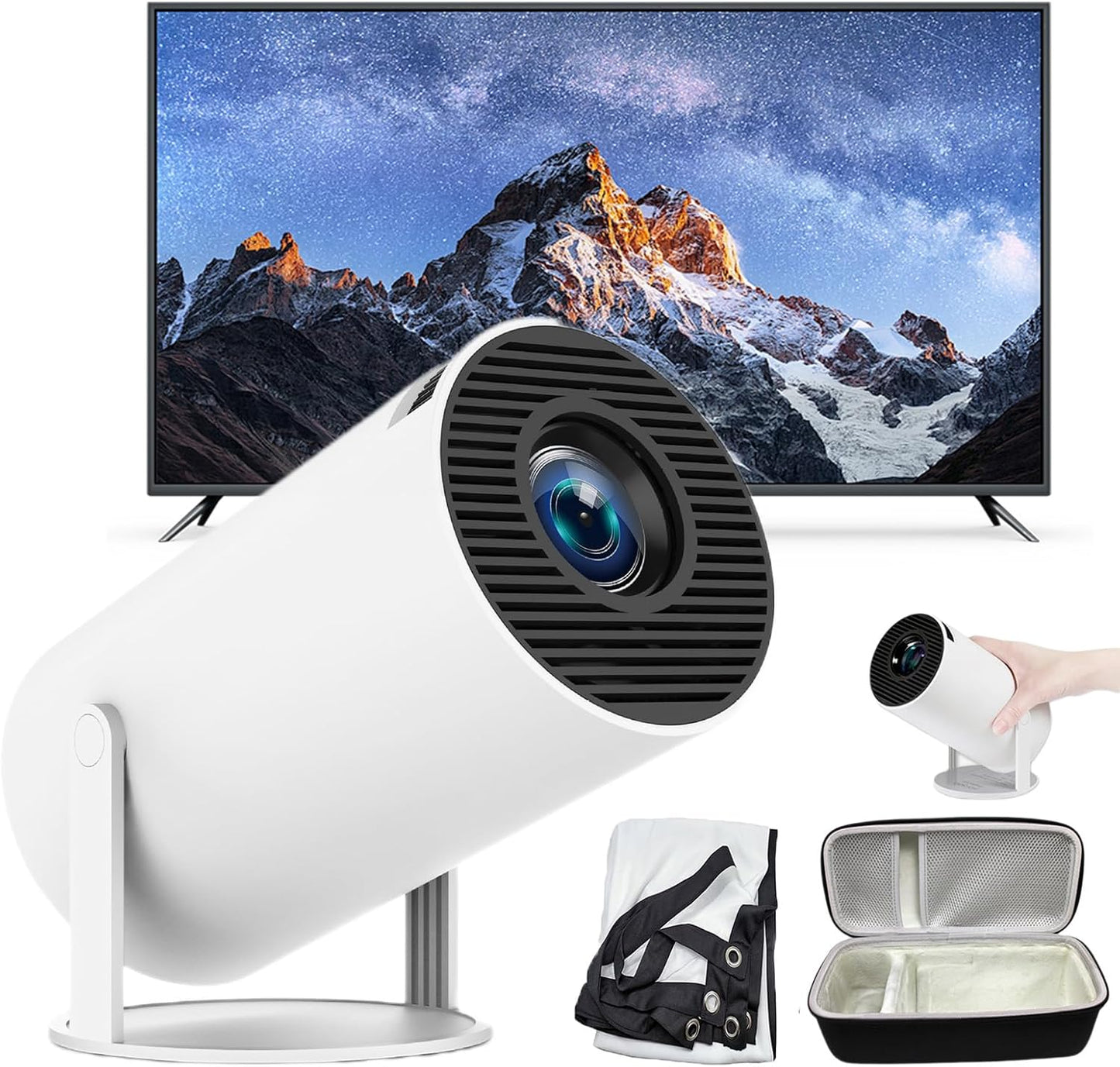 Portable 4K HD Projector: Ultimate Display Clarity