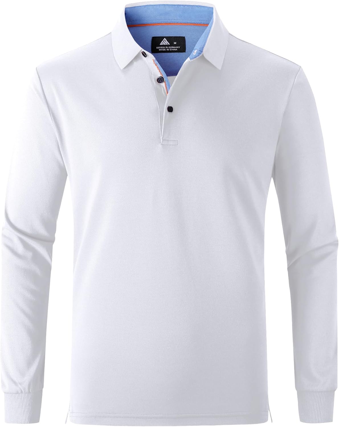 SWISSWELL Long Sleeve Polo Shirts for Men - Stylish Performance Wear