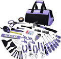 Purple Tool Set 223-Piece Tool Kit for Women - Pretty Home Repair Set