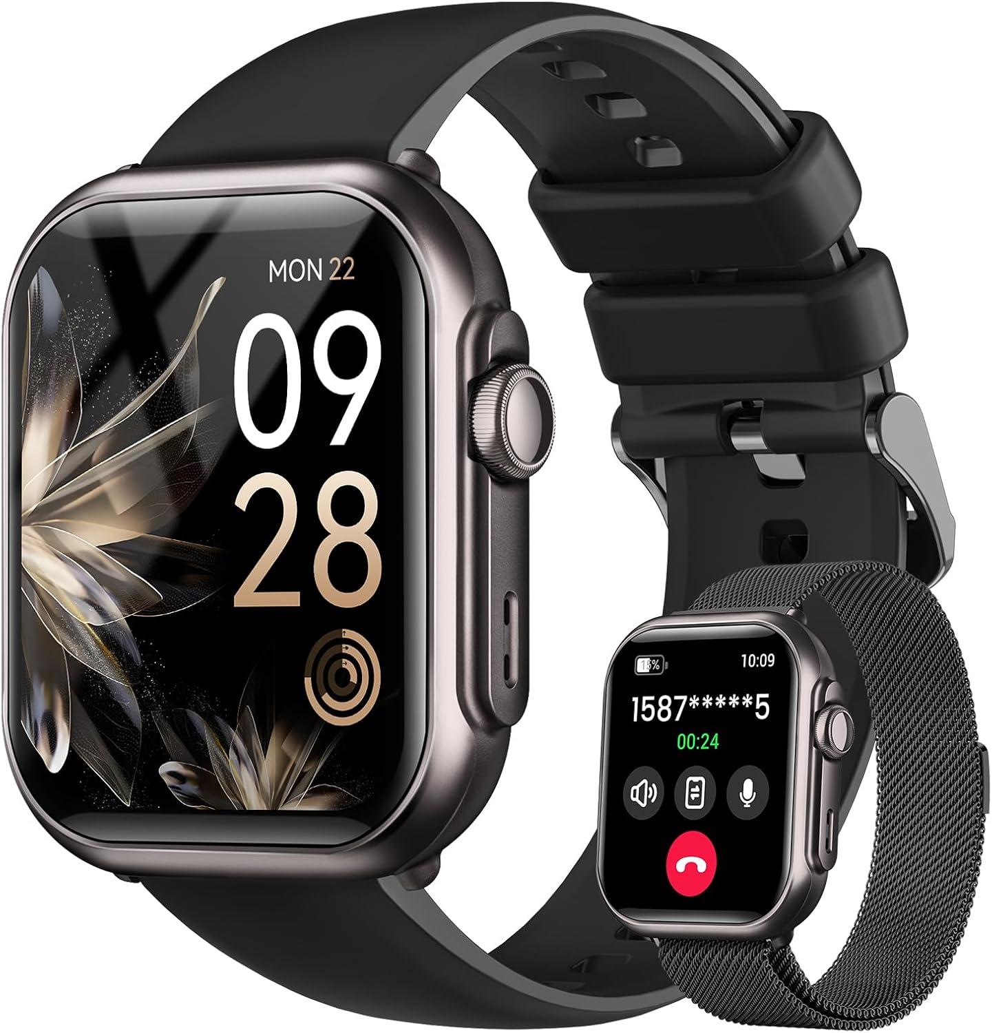 Smart Watch for Women: 100 Day Battery Life & Health Monitor