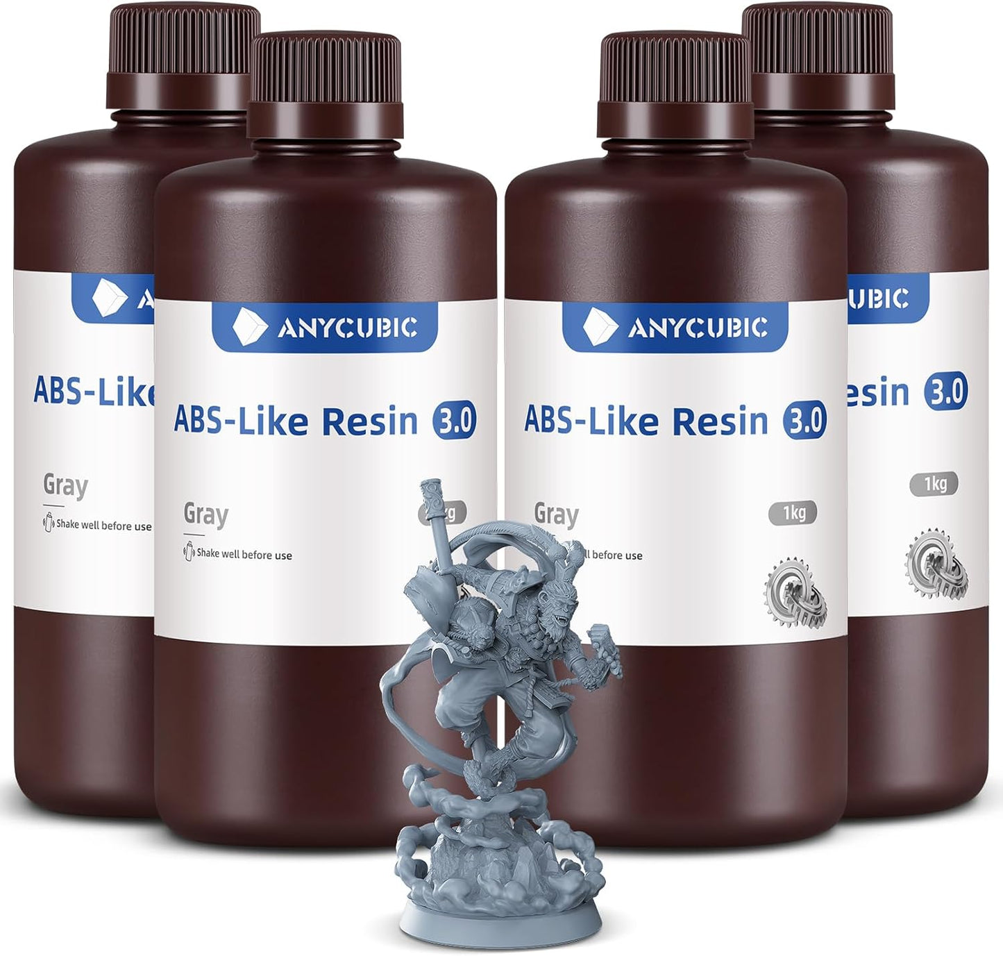 ANYCUBIC ABS-Like Resin 3.0 for High Precision 3D Printing