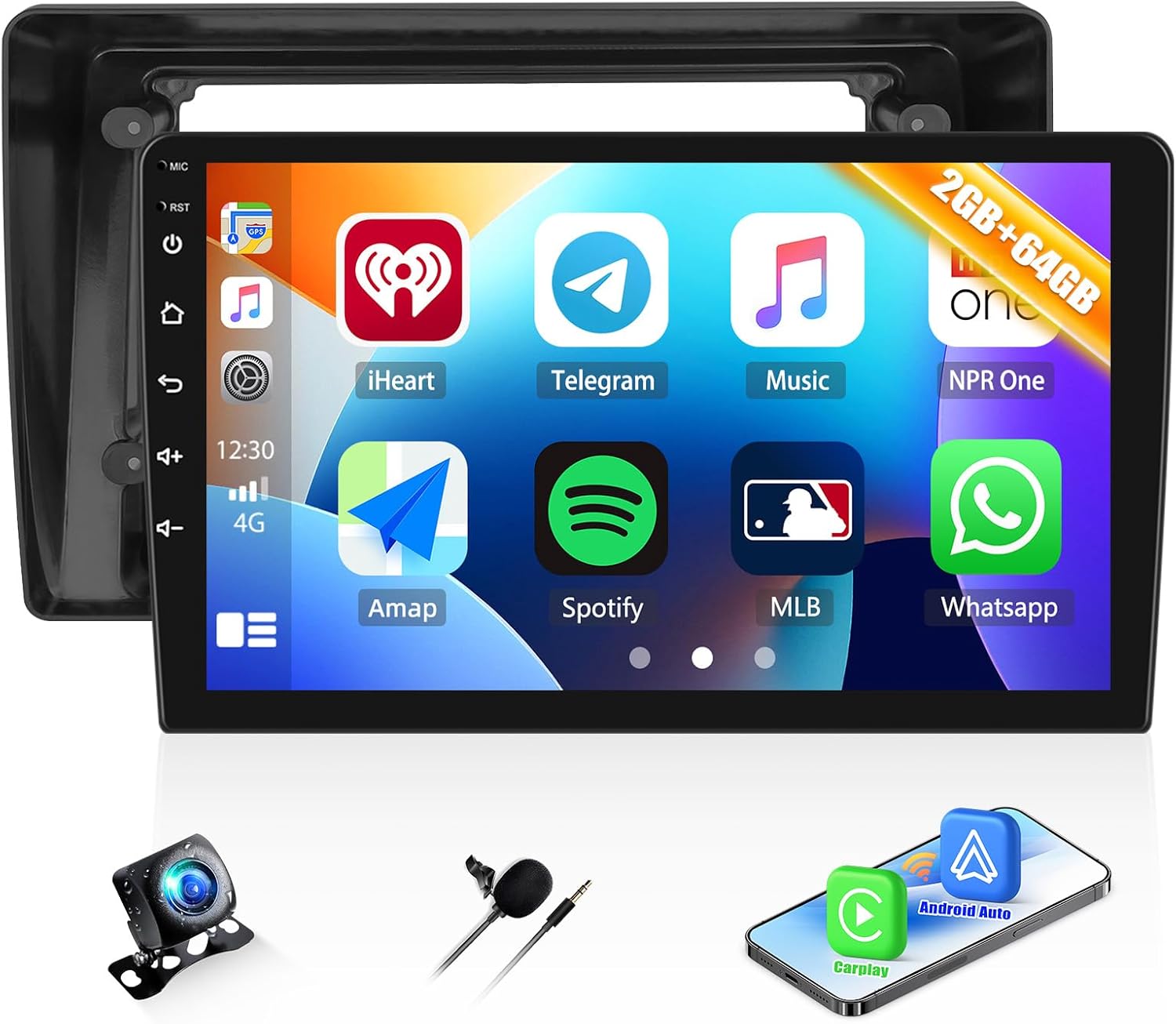2G+64G Car Radio for Ford Explorer and Mustang with GPS