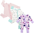 Bow Dream Baby Girl Bamboo Rayon Footie Romper - Soft & Breathable