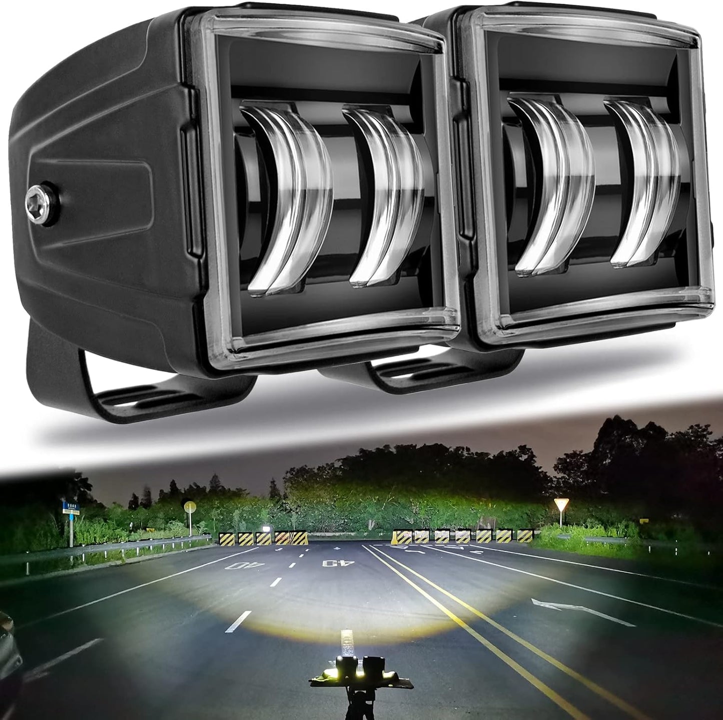 3 Inch Led Work Light for Car 4x4 Off Road Motorcycle Use