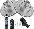 Front Semi-Metallic Brake Pad & Rotor Kit for 70-78 Muscle Cars