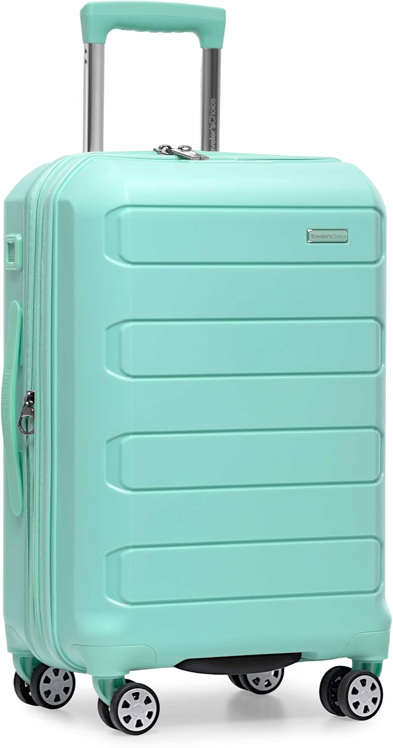 Traveler's Choice Pagosa Indestructible Hardshell Luggage
