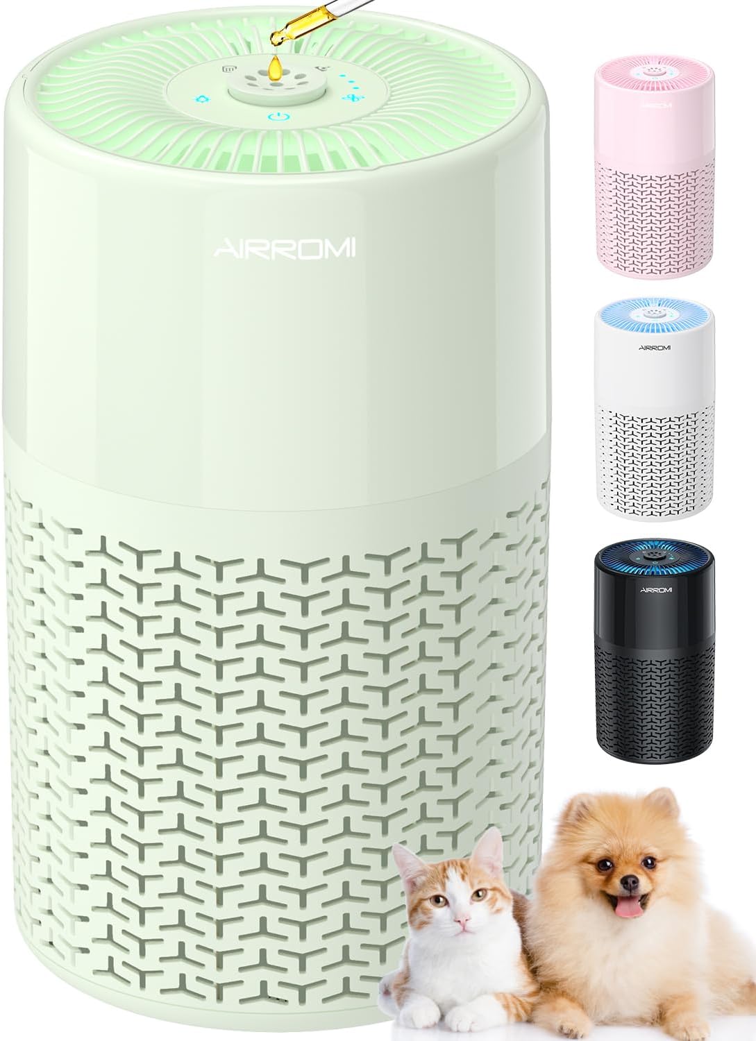 AIRROMI Pets Air Purifier A2002 for Allergies and Odors