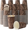 Paper Cups 16 oz 180 Pack - Sturdy Disposable Coffee Cups