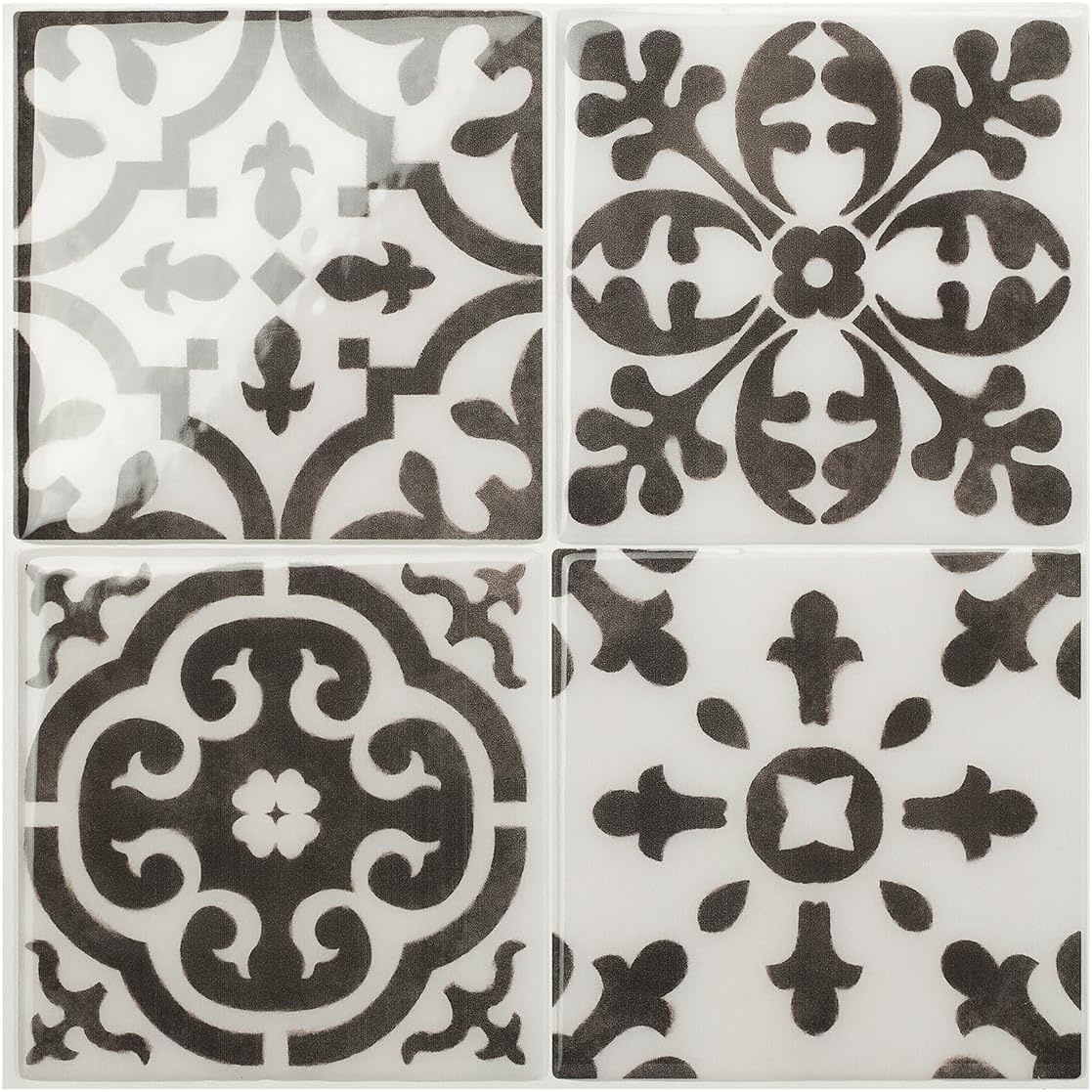 SMART TILES Peel and Stick Backsplash - 3D Adhesive Tile