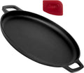 Cast Iron Pizza and Baking Pan 13.5 in - Precision Heat Retention