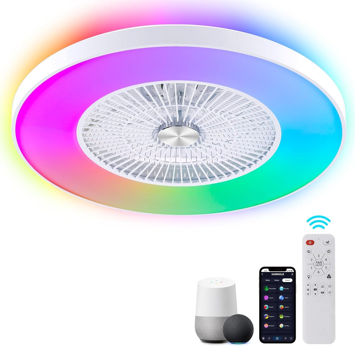 24 Bladeless Ceiling Fans with Lights for Modern Living Spaces