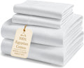 LANE LINEN 100% Egyptian Cotton California King Sheet Set - Hotel Feel