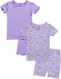 Vaenait Toddler Summer Pajamas in Playful Animal Flower Style