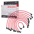 10.5mm High Performance Spark Plug Wires Set Replacement for SBC HEI
