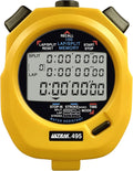 Ultrak 100 Lap Memory Timer, Yellow - Precision Stopwatch