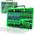 41-Piece Magnetic Nut Driver Set for Impact Drill - Durable Kit