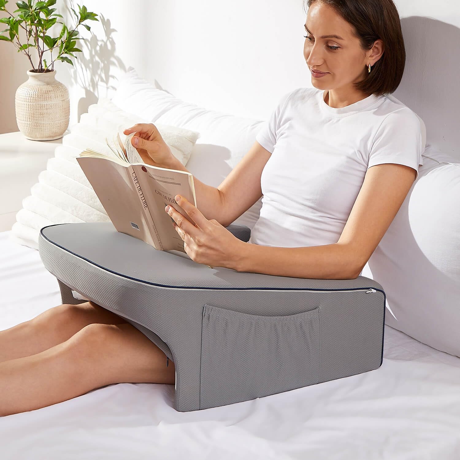 Memory Foam Lap Pillow - Comfort and Support