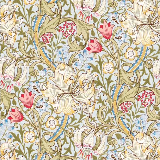 Quera 50 Pack Golden Lily Cocktail Napkins - Elegant Disposable Beverage Napkins 5X 5