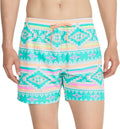 Mens Swim Trunks 5.5 in Beach Shorts with 4-Way Stretch - Comfortable