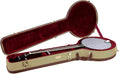 Crossrock Wood Case for 12.5ft Openback Banjos - Tweed Protection
