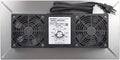 Stainless Steel 220 CFM Air-Out Crawl Space Vent Fan - Dual Fans