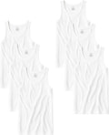 Andrew Scott Men's Cotton A-Shirt Tanks - Tag Free 100% Cotton